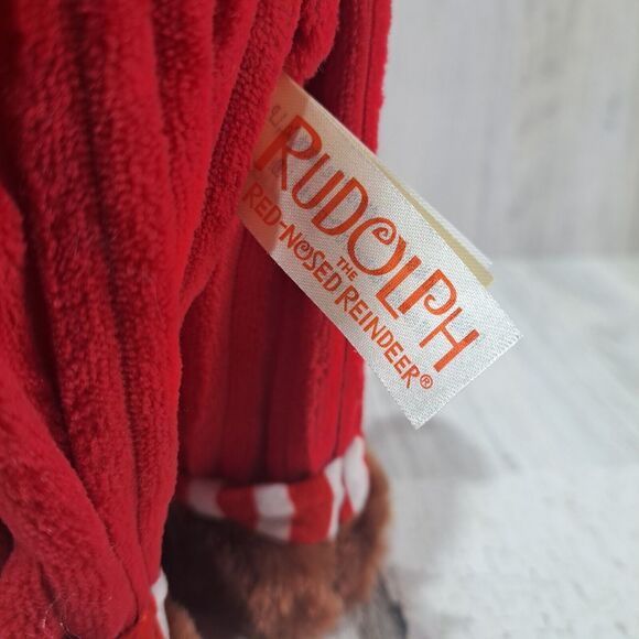 Animated Musical Rudolph Red Nosed Reindeer Playing Sax Christmas Decor Video - Picture 8 of 11